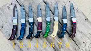 Couteau de chasse pliable en acier inoxydable, couteau de poche, outil de survie pour le camping en plein air - Product Image 5