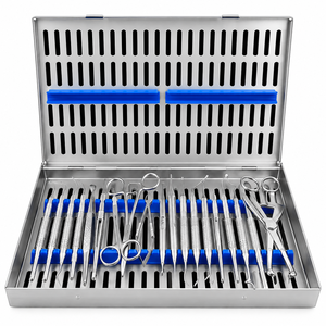 Kit de Instrumentos de Cirugía Dental de Primera Calidad, 61 Piezas, Manual, Acero Inoxidable, Juego de Herramientas de Cirugía Oral y Ortodoncia, Certificado CE ISO - Product Image 2