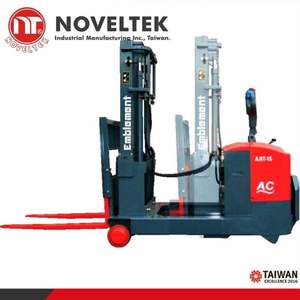 NOVELTEK Chariot élévateur électrique à mât rétractable de 5m pour les magasins d'alimentation et les usines de fabrication Made in Taiwan - Product Image 2