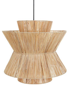 Sustainable Wholesale European Handwoven Rattan Lampshade Vietnam Eco-friendly Durable Pendant <b>Lights</b> For Living Room & Bedroom - Product Image 4