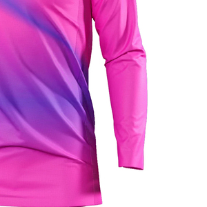 Jersey de Ciclismo de Manga Larga Personalizado, Camiseta Deportiva Transpirable de Secado Rápido, Ropa Deportiva para Equipo, Ciclismo al Aire Libre - Product Image 4