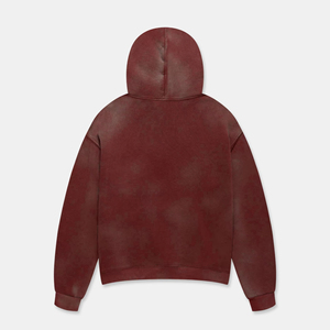 เสื้อฮู้ดดี้ผู้ชายสไตล์เท่ห์ ล้างสีแบบแอซิดวอช ขายดี ระบายอากาศได้ดี สวมใส่สบาย คุณภาพพรีเมียม ซักง่าย น้ำหนักเบา - Product Image 5