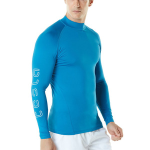 Camiseta de Protección Solar (Rash Guard) Estampada de Alta Calidad al Por Mayor, con Mangas Largas, para Hombre, Precio Más Bajo, Superventas - Product Image 2