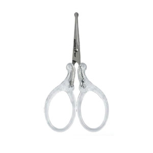 Beauty Grooming Scissors for Eyebrows & Nose Hair Precision Stainless Steel Facial Hair Trimming Scissors for Women & Men - Product Image 1