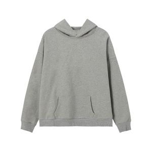 ชุดเซ็ตฮู้ดดี้และกางเกงจ็อกเกอร์สีดำ ชุดออกกำลังกายสไตล์สตรีทแวร์โอเวอร์ไซส์ ผู้ผลิตเสื้อผ้า - Product Image 1