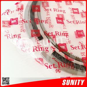 TAIWAN SUNITY, haute qualité, certifié ISO9001, segments de piston 6AY-ET RIK OEM 748620-22501 pour moteurs marins Yanmar, haute efficacité - Product Image 2