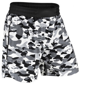 Shorts de MMA renforcés en Spandex/Polyester ultra-résistants avec fonction séchage rapide pour séances d'entraînement intenses, respirants et légers - Product Image 1