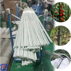 Estacas de Fibra de Vidrio Verdes Flexibles de un Solo Extremo Afilado, Libres de Mantenimiento, para Soporte de Plantas, Árboles Trepadores, Tomates y Uvas - Product Image 5