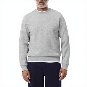 Sweat-shirts Homme Oversize Uni en Molleton Bouclette 100% Laine Classique à Capuche avec Poche Manches Classiques Hiver Anti-Boulochage Personnalisable - Product Image 1