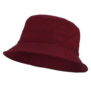 Sombreros de cubo de verano de ala ancha de terciopelo al por mayor, casuales, con logotipo personalizado, bordado con estampado de gallo y árbol, de algodón estampado para adultos - Product Image 4