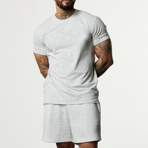 Camiseta de Algodón para Hombre, Corte Regular, Cuello Redondo, Manga Corta, Color Sólido, Estilo Casual - Product Image 3