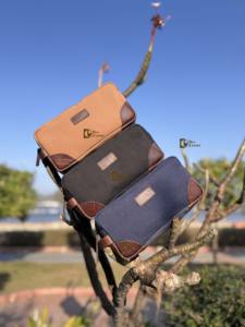 Genuine Leather Zipper Men & <b>Women</b> <b>Toiletry</b> Organizer Handmade Hot Sale Travel Cosmetic real Leather Makeup <b>Bags</b> With Handle - Product Image 5