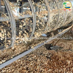 WASHED COCO HUSK CHIPS COCONUT COIR CHUNK SUBSTRATE FOR POTTING MIX SOILLESS CULTIVATION AND PLANT <b>NURSERIES</b> - Product Image 3