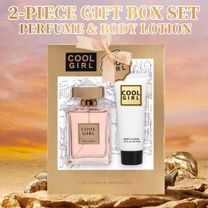 Coffret cadeau de parfum pour femmes en 2 pièces, lotion pour le corps, aldehydes durables, jasmin, ylang-ylang, fleur d'oranger, bergamote, citron, saveurs de vacances - Product Image 5