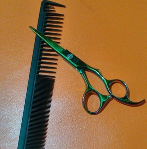 7.5 Inch Mini Japanese 440C Barber <b>Beard</b> Nose Hair Shears Small <b>Scissors</b> Stainless Steel Professional Beauty Salon Use - Product Image 6