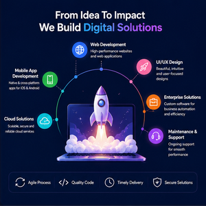 Soluciones Inteligentes de Desarrollo de Software y Aplicaciones Móviles Personalizadas para Empresas Startup, Plataformas Escalables en Tiempo Real, India - Product Image 2