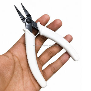 5 Inches <b>Long</b> Needle <b>Nose</b> Pliers with <b>Long</b> Tapering Mini Pliers Serrated Jaws for Bending Wire Gripping - Product Image 4