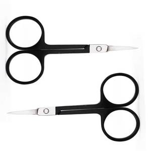 Ciseaux de manucure à lame en acier inoxydable, manche en acier, pointe aiguisée, coupe-cuticules, outils de beauté pour droitiers, pour la manucure et le nail art - Product Image 6
