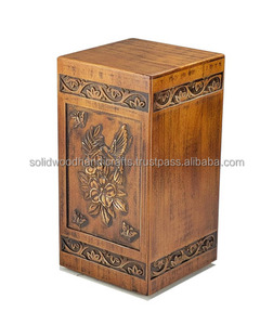 Urne en bois pour cendres humaines, urnes funéraires pour hommes et femmes, urnes de haute qualité - Product Image 3