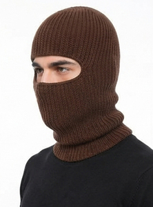Pasamontañas de Punto Unisex, Máscara Facial Completa para Invierno, Uso en Exteriores, 100% Acrílico, Cálida, para Esquí, para Adultos, Circunferencia de Cabeza 56-58CM - Product Image 4