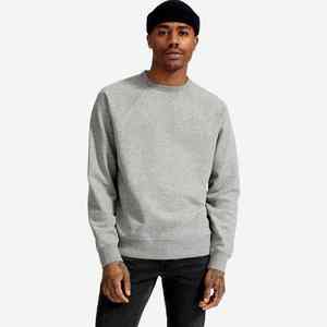 Service OEM – Sweat-shirt homme 100 % coton, dernière conception, couleur unie, basique, manches longues, col rond, personnalisable, grandes tailles - Product Image 3