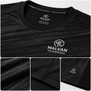 Camisetas Deportivas Estampadas de Secado Rápido de Alta Calidad Unisex 2026, Venta al Por Mayor Directa de Fábrica, Diseño Personalizado con Rayas - Product Image 3