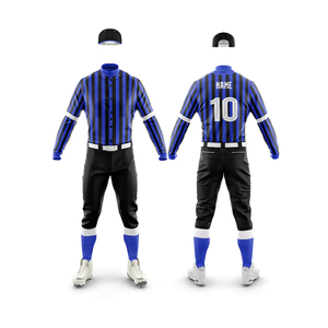 Conjunto de Uniforme de Béisbol Resistente, Tela Ligera y Transpirable, Ropa Deportiva Personalizada para Jugadores y Clubes Profesionales - Product Image 5