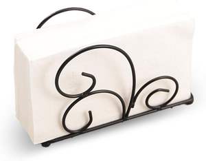 Porte-serviettes en métal, distributeur de mouchoirs, support pour la maison, la salle à manger, la cuisine, la salle de bain, le bureau - Product Image 5