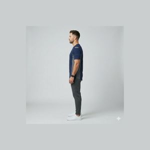 เสื้อยืดผู้ชายแบบสั่งทำพิเศษ พร้อมโลโก้แบบกำหนดเอง คอกลม เสื้อยืดผู้ชายรักษ์โลก ผลิตตามสั่ง มีหลากหลายสไตล์ ดีไซน์ใหม่ - Product Image 6