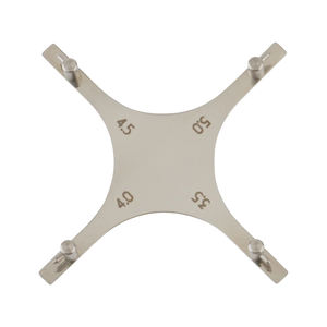 Jauge professionnelle pour supports osseux dentaires, haute qualité, réutilisable, fabricant d'instruments dentaires sur mesure, Sialkot, Pakistan - Product Image 1