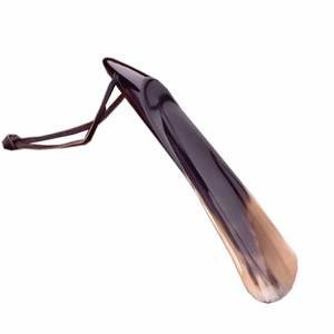Chausse-pied en corne de buffle de haute qualité pour homme, à long manche, portable, flexible, poli, fait main, personnalisable, gravé, écologique - Product Image 3