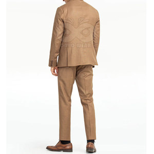 Classic Men 2 Piece Suit Modern Fit Formal Suit <b>Jacket</b> Pants Business <b>Wedding</b> Party Office Wear Custom Wholesale Clothing - Product Image 3
