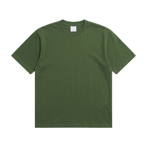 T-shirt de sport vintage surdimensionné et ample pour homme, 100 % coton, personnalisable avec impression sérigraphique, effet délavé, vente en gros - Product Image 1