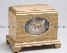 Venta al por mayor caja de urnas de madera para cenizas de mascotas urnas de cremación de madera para cenizas de perros y gatos urnas de palisandro a bajo precio - Product Image 2