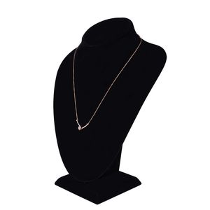 Collar con Colgante de Luna con Triple Halo de Diamantes en Oro Rosa de 14K, Joyería Fina y Delicada para Mujer, Regalo de Aniversario o Boda - Product Image 4