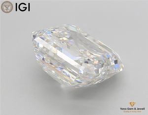 Diamante Premium de 3.51 Quilates, Color F, Claridad VS1, con Certificado IGI, Cultivado en Laboratorio CVD, Corte Asscher, Listo para Diseño Personalizado - Product Image 4