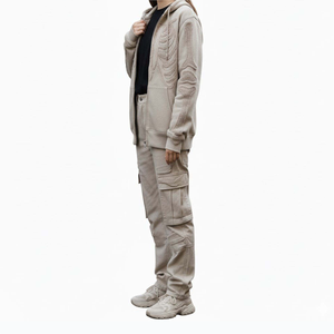 Sudadera con Capucha AIFRAN 3D con Diseño de Esqueleto, 100% Algodón Texturizado, Forro Polar Suave y Transpirable, Sudadera de Invierno con Logotipo Personalizado al por Mayor - Product Image 3