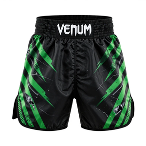 Durable Lightweight Hot Sale Muay Thai MMA Fight <b>Shorts</b> Stretchy <b>Grappling</b> Spandex Polyester Quick Dry Venum Boxing <b>Shorts</b> - Product Image 2