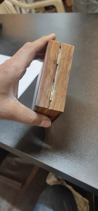 Mejor Oferta para Caja de Almacenamiento de Madera Artesanal, Madera Natural de Mango y Acacia, Caja de Recuerdos Multiusos para Almacenamiento en la Cocina - Product Image 5