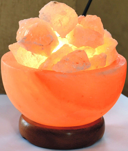 Fire Bowl Himalayan Salt <b>Lamp</b> Natural <b>Crystal</b> Rock Light Home Decor <b>Table</b> <b>Lamp</b> Warm Soft Glow Living Room Bedroom Lounge - Product Image 6