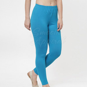 Comfortable Mid Waist <b>Women</b> <b>Leggings</b> Stretchy Slim Fit Yoga Gym Breathable Casual Wear Activewear Suitable Daily Workout Knitted - Product Image 2