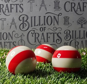 Billion Of Crafts Bola de Billar de Resina para Entrenamiento Profesional, Práctica de Pool para Control de Giro y Precisión de Golpe, Bola Deportiva - Product Image 2