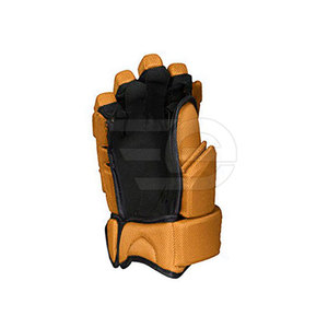 Power Fit Leather Lacrosse <b>Gloves</b> Durable High Grip Breathable Shock Absorbing Protective Winter Sports Training Equipment - Product Image 3