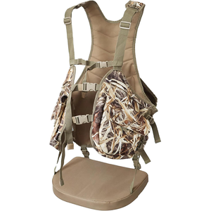 Gilet de chasse unisexe pour adultes, imprimé, imperméable, en polyester softshell, respirant, avec fermeture éclair sur le devant, plusieurs poches, vêtements d'extérieur, hiver - Product Image 2