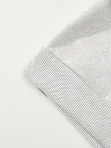 OEM Wholesale Womens Solid <b>Pocket</b> Detail <b>Zip</b> up Hooded Sweatshirt <b>Jogger</b> Pants Sportswear Set Polyester/Cotton - Product Image 3