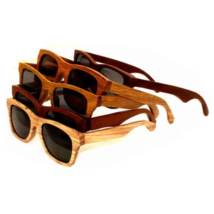 Trending Eco-Friendly Natural Bamboo Wooden <b>Sunglasses</b> Polarized UV400 Protection Men Women Square Wood Eyewear Custom Logo - Product Image 5