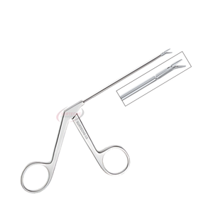 Poinçon circulaire STAMMBERGER |   Manuel |   Courbe droite 45° |   Coupe de 0,8 à 3,5 mm |   Longueur de travail de 6 pouces |   Instrument chirurgical ORL - Product Image 2