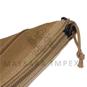 Durable Hunting Handgun Case with Zipper Closure High Quality Polyester Soft Wool Interior Backpack Pouches - Product Image 5