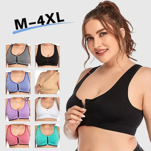 Sujetador deportivo acanalado sin costuras para mujer, ropa deportiva ajustada para yoga, top de entrenamiento de gran venta - Product Image 4