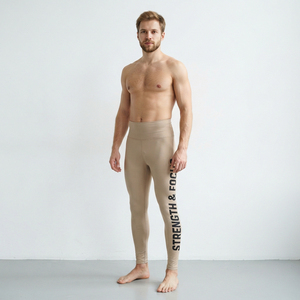 <b>Men's</b> High-Waist Performance Leggings Full Length Sublimation printed <b>Men</b> <b>Yoga</b> Leggings 100% Polyester <b>Men</b> Gym Workout <b>Pants</b> - Product Image 2